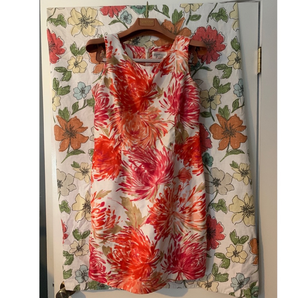 Vintage printed dress